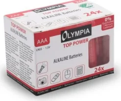 Batteri OLYMPIA AAA 24/fp
