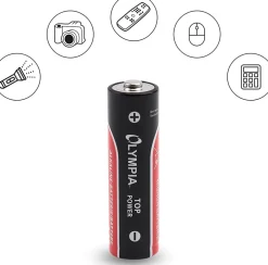 Batteri OLYMPIA AA 24/fp