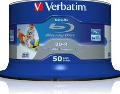 BD-R Datalife 6X 25GB Wide Printable(50)