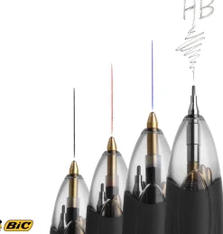 Bic 4-Färgskulpenna Grip 3+1HB