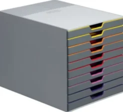 Blankettbox DURABLE Varicolor, 10 lådor