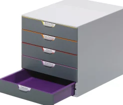 Blankettbox DURABLE Varicolor, 5 lådor