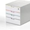 Blankettbox DURABLE Varicolor 4 Safe vit