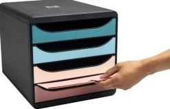Blankettbox EXACOMPTA Skandi 4 lådor