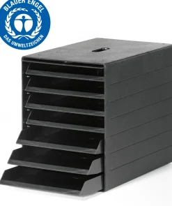 Blankettbox Idealbox Plus 7-fack grå