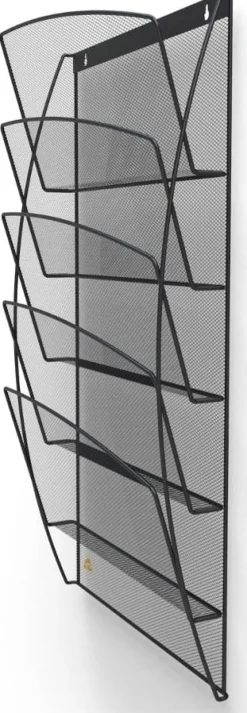 Blankettfack ALBA A4S 5-fack sv metall