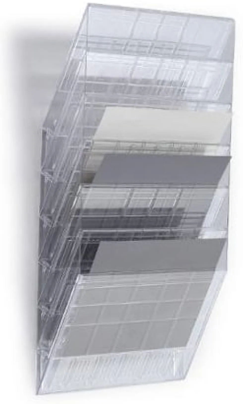 Blankettfack Durable Flexiboxx Transparent, A4L, 6 fack