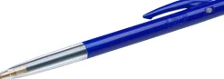 Bläckkulpenna BIC Clic M10 Medium Blå, 1.0mm, dokumentäkta, 50st