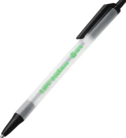 Bläckkulpenna BIC ECOlution Clic Stic Medium Svart, 1.0mm, 50st