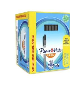 Bläckkulpenna PAPERMATE Inkjoy 100 RT M svart 80+20/FP