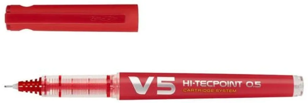 Bläckkulpenna PILOT Hi-Tec V5 röd