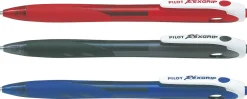 Bläckkulpenna PILOT Rex Grip Blå, medium, 1.0mm, 10st
