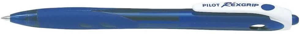Bläckkulpenna PILOT Rex Grip Blå, medium, 1.0mm, 10st