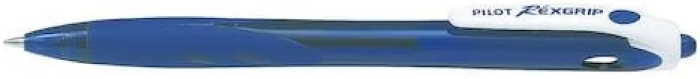 Bläckkulpenna PILOT Rex Grip Blå, medium, 1.0mm, 10st