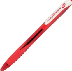 Bläckkulpenna PILOT Rex Grip Röd, fine, 0.7mm, 10st
