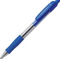 Bläckkulpenna PILOT Super Grip Blå, medium, 1.0mm, 12st
