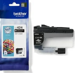 Bläckpatron BROTHER LC424BK Svart