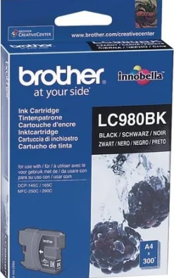 Bläckpatron BROTHER LC980BK svart