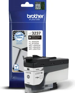 Bläckpatron BROTHER LC3237BK svart