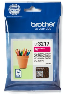 Bläckpatron BROTHER LC3217M Magenta