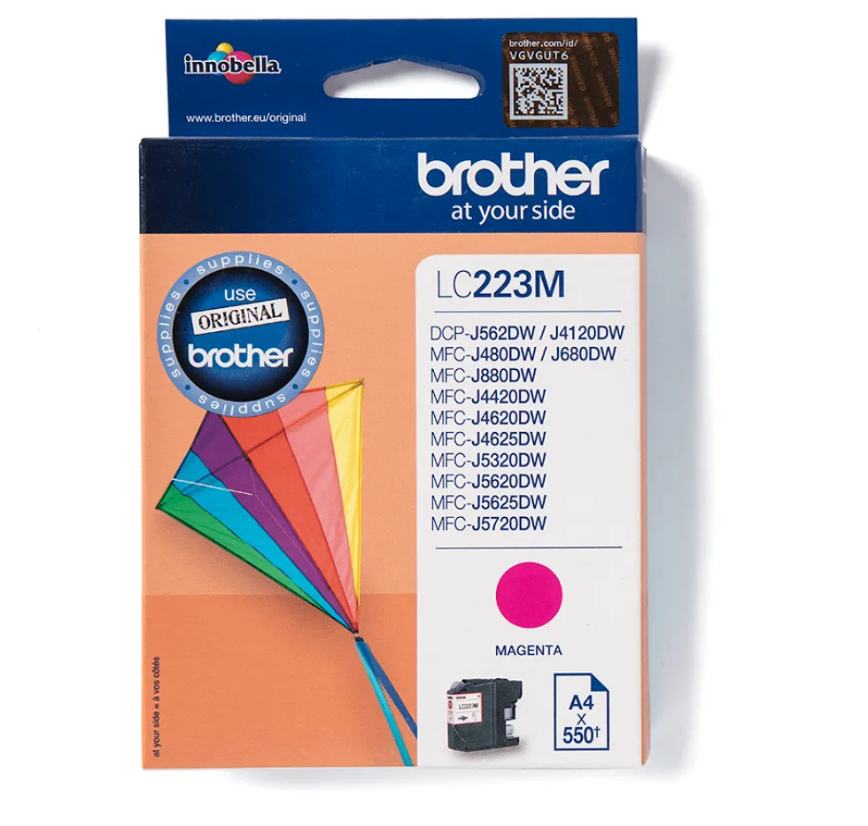 Bläckpatron BROTHER LC223M magenta