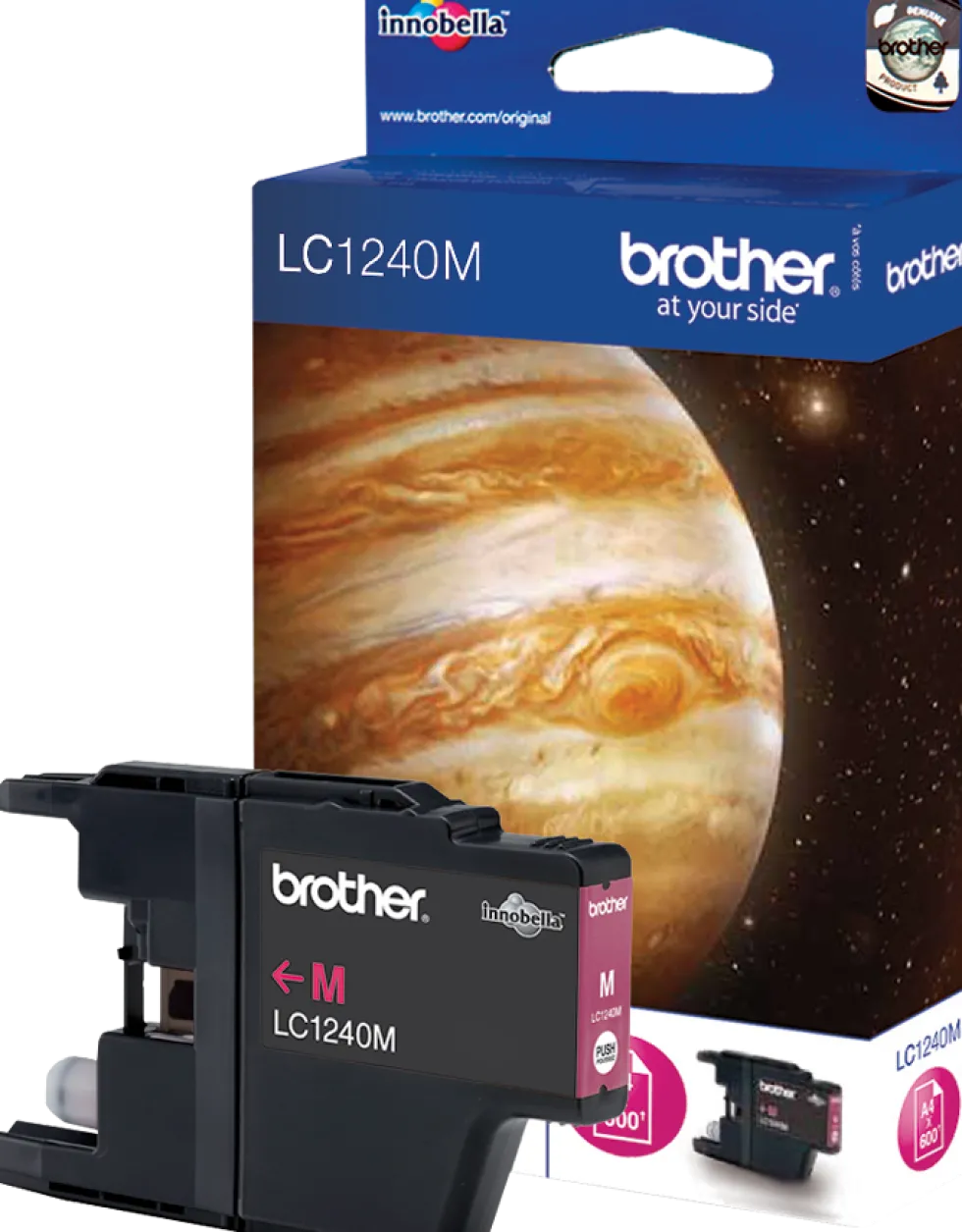 Bläckpatron BROTHER LC1240M magenta