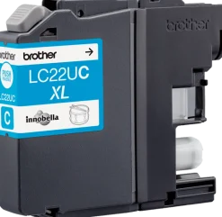 Bläckpatron BROTHER LC22UC Cyan