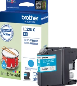 Bläckpatron BROTHER LC22UC Cyan