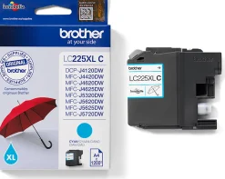 Bläckpatron BROTHER LC225XLC cyan