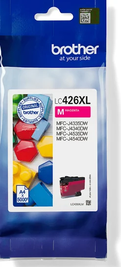 Bläckpatron BROTHER LC426XLM 5K magent