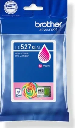 Bläckpatron BROTHER LC527XLM 2K magenta
