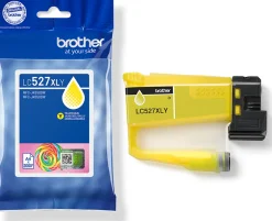 Bläckpatron BROTHER LC527XLY 2K gul