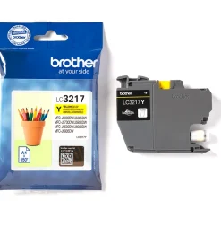 Bläckpatron BROTHER LC3217Y gul