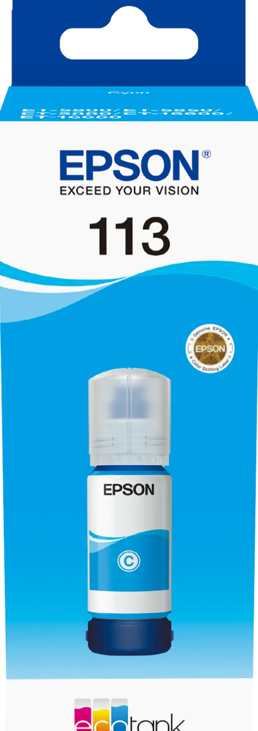 Bläckpatron EPSON 113 C13T06B240 6K cyan