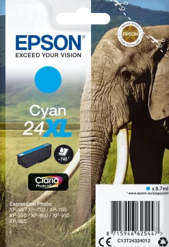 Bläckpatron EPSON C13T24324012 cyan