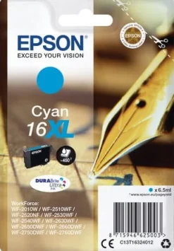 Bläckpatron EPSON C13T16324012 Cyan