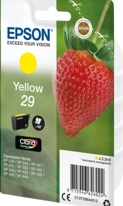 Bläckpatron EPSON C13T29844012 gul