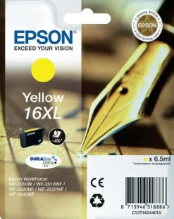 Bläckpatron EPSON C13T16344012 Gul