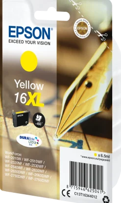 Bläckpatron EPSON C13T16344012 Gul
