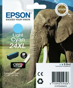 Bläckpatron EPSON C13T24354012 lju cyan