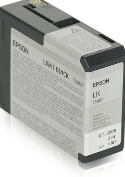 Bläckpatron EPSON C13T580700 ljussvart