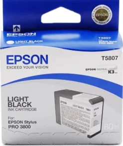 Bläckpatron EPSON C13T580700 ljussvart