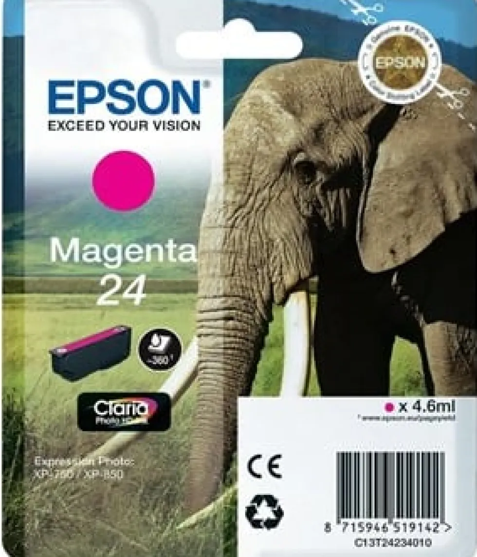 Bläckpatron EPSON C13T24234012 Magenta