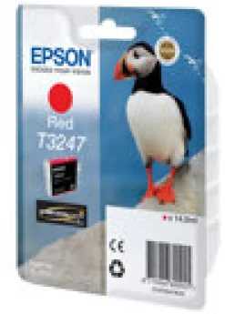 Bläckpatron EPSON C13T32474010 röd
