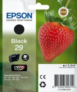 Bläckpatron EPSON C13T29814012 svart