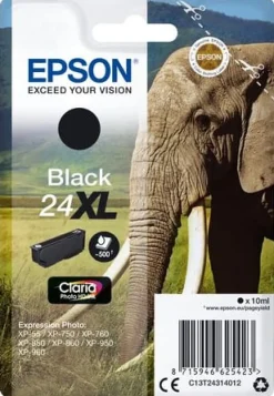 Bläckpatron EPSON C13T24314012 svart