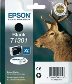 Bläckpatron EPSON C13T13014012 Svart