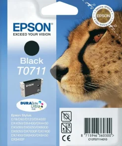 Bläckpatron EPSON C13T07114012 svart