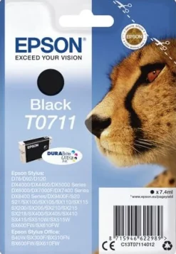 Bläckpatron EPSON C13T07114012 svart