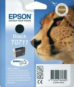 Bläckpatron EPSON C13T07114012 svart